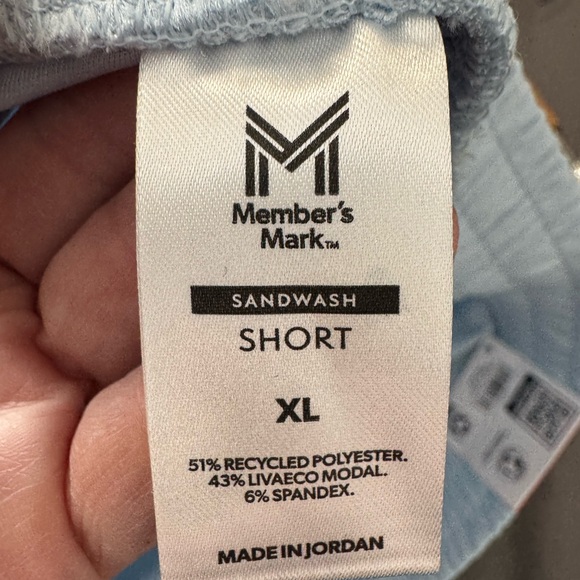 Member’s Mark Women's Lounge Shorts in Pink and Blue XL - Picture 7 of 8